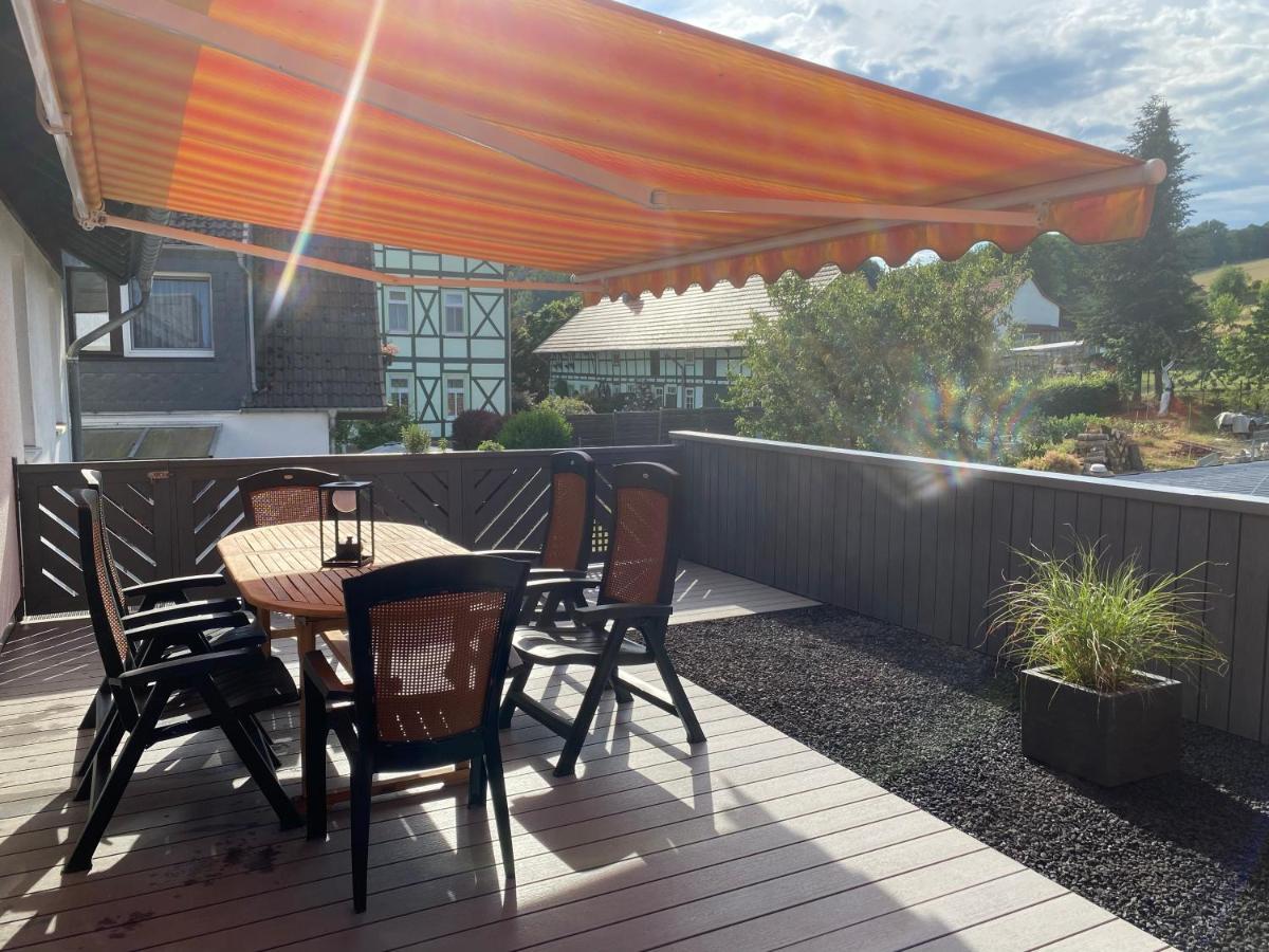 Ferienwohnung Auszeit Bockelnhagen Buitenkant foto